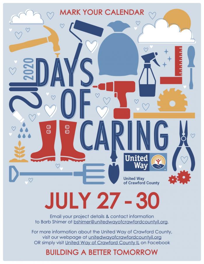 days of caring poster